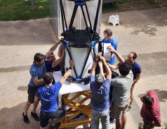 MAST - Prototype telescope at WIS picture no. 1