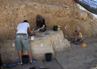 Boker Tachtit excavations 2013-4