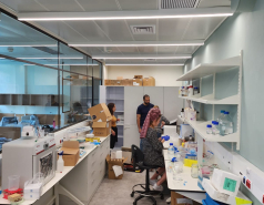 Moving in to our new lab