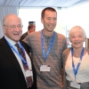 (L-R) Harvey Knell, Prof. Rotem Sorek, and Dr. Ellen Knell