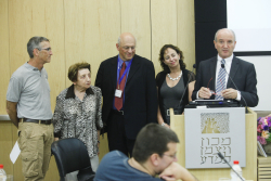 Ceremony Marking the Establishment of the Dana and Yossie Hollander Center for Structural Proteomics