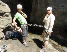 2014 - Lab Trip to Nahal Amud and Rappelling in the Black Canyon (2 days)
