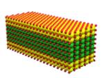 Schematic of a single core-shell semiconductor nanopletelet