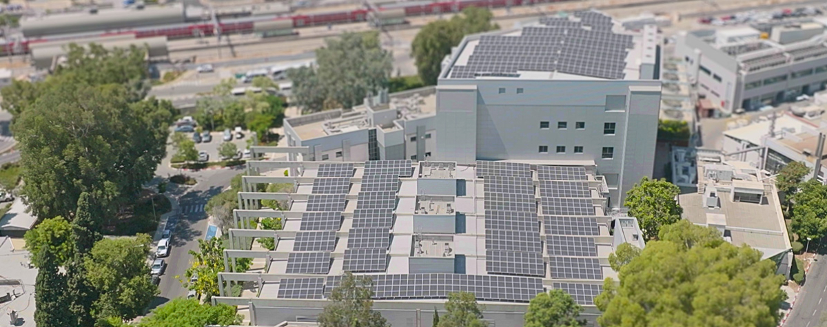 Solar rooftops, Weizmann Institute of Science