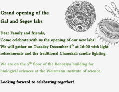 Grand opening of the Segev Lab, December 2018 picture no. 8